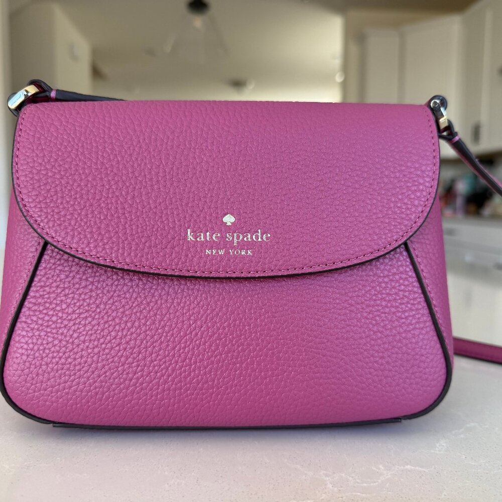 Kate Spade Monica Flap Crossbody in Nouveau Rose